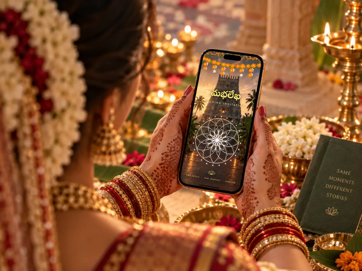 Subhalekha wedding invitation, photo 3